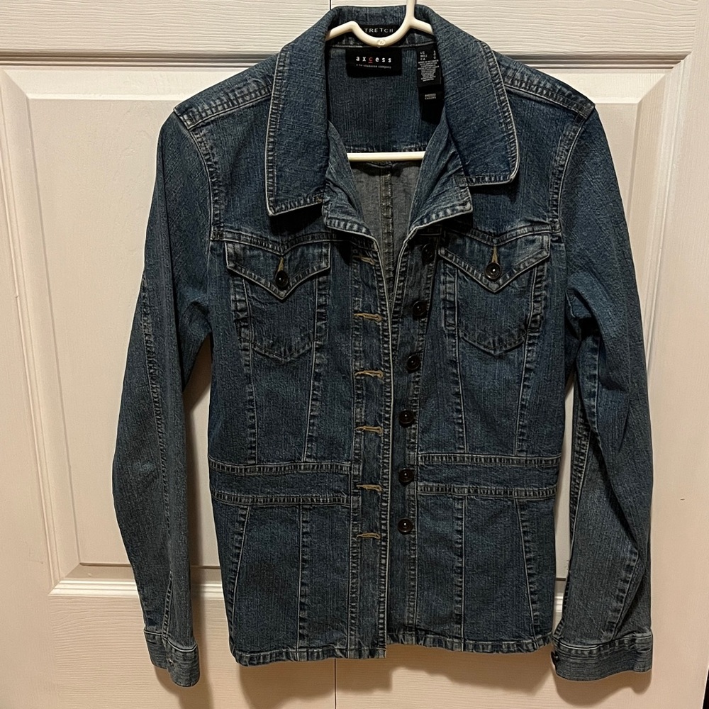 Axcess Women's Blue Denim Jacket
